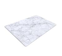 Pagnanno. Chopping Board-Catering Cutting Set-Kitchen Board-Glass Worktop Savers-Sink Chopping Board-Large-Worktop Protectors Heat Resistant-Marble Effect Grey (Design 1, 50 x 40 cm (Pack of 1))