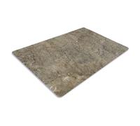 Pagnanno. Chopping Board-Catering Cutting Set-Kitchen Board-Glass Worktop Savers-Sink Chopping Board-Large-Worktop Protectors Heat Resistant-Marble Effect Grey (Design 4, 50 x 40 cm (Pack of 1))