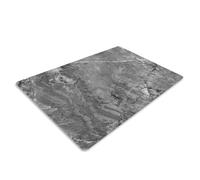 Pagnanno. Chopping Board-Catering Cutting Set-Kitchen Board-Glass Worktop Savers-Sink Chopping Board-Large-Worktop Protectors Heat Resistant-Marble Effect Grey (Design 6, 30 x 20 cm (Pack of 1))