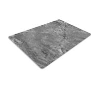 Pagnanno. Chopping Board-Catering Cutting Set-Kitchen Board-Glass Worktop Savers-Sink Chopping Board-Large-Worktop Protectors Heat Resistant-Marble Effect Grey (Design 6, 40 x 30 cm (Pack of 1))
