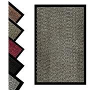 Pagnanno. Dirt Trapper Door Mat Indoor Outdoor Non Slip Washable Barrier Door Mat With Beige, 60X180Cm