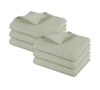 Pagnanno. - Hotel Quality Kitchen Tea Towels & Waffle Weave - Professional Grade Cotton 45 x 70 cm | Super Absorbent and Fast Drying dish, Kitchen and Bar Towels (Pack of 6 (45x70cm), Sage Green)