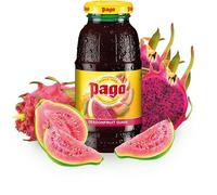 Pago Dragonfruit Guava - 100% Natural Fruits and Vegan Friendly 200ml (Pack of 12)