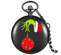 Pagoda Christmas Series Retro Quartz Quartz Waiting Waist Chain 24, Retro