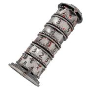 Pagoda Dice Spinner For dungeons dragons, Spinner Dice, Unique Metal Roulette Dice, Board Game Supplies, D4 D6 D8 D10 D12 D20 D% For dungeons dragons D ND Gi-fts RPG Role Playing