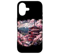 Pagoda Japanese Pagoda Tower Sakura Cherry Blossom Japan Art Case for iPhone 17