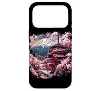 Pagoda Japanese Pagoda Tower Sakura Cherry Blossom Japan Art Case for iPhone 17 Pro