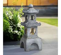 Pagoda Solar Garden Fountain