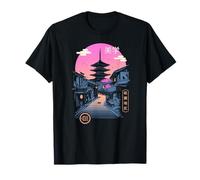 Pagoda Wave Aesthetics T-Shirt
