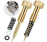 PAGOW 1pc Pro Carb Rebuild Kit, Air fuel mixture screw kit, for Keihin CV CVK Carbs, Harley Big Twin 1990-1999, Twin Cam 1999-2006 & Sportster XL 883 1200 1988-2006