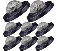 PAGOW 8pcs Hose Filter Washers, Stainless Steel Hose Screen Inlet Hose Coupling with Strainer, Fittings for 3/4 Inch Garden Hose Connector & 5/8" Washing Machine