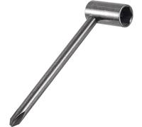 PAGOW Guitar Truss Rod Wrench 5/16" (8mm), Guitar Repair Adjustment Wrench with Cross Screwdriver (1 Pcs)
