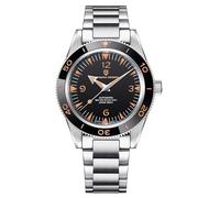 PAGRNE DESIGN Pagani Design Men's Watches Automatic Mechanical Wristwatch for Men with Stainless Steel Band Japanese (NH35) Movement Sapphire Glass Luminous Business Vintage, Black, Bracelet