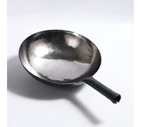 PAGUON Casting Manual Carbon Steel Forging Pot Preconditioning Flavor Wrought Iron Cauldron Nonstick