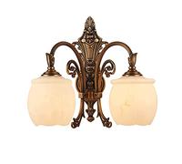 PAGUON European Style Copper Wall Lamp Creative Bedroom Bedside Lamp Modern Minimalist Aisle Corridor Luxury Romantic Staircase Lamps Wall Sconces (Color : B) (I)