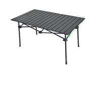 PAGUON OTHZON Folding Dining Table Aluminium Alloy Camping Travel Hiking Table BBQ Picnic Party Desk Garden Folding Tables Desk Outdoor Folding Table (Color : A 95x55x50.5cm)