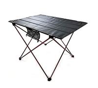PAGUON OTHZON Folding Table,Portable Desk Folding Ultra-Light Gray Picnic Traveling Pink Black Outdoor Camping,a (A), Parent