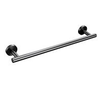 PAGUON Towel Racks, Stainless Steel Ggray Polished Chrome Brushed Hanger Hook Towel Bar Paper Holder Bathroom Accessories,Towel Rack Ggray/Towel Rack Black/a