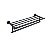 PAGUON Towel Racks,Towel Barmatte Bathroom Accessories Towel Bar Bath Robe Hook Brass Knurled Bathroom Hardware Set Shelf for Towels Paper Tissueshelf Rack/Shelf Rack/a