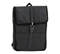 Paguro Urban Water Resistance Recycled Vegan Everyday Backpack - Black