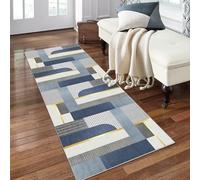 PaGuvFng Extra Long Hallway Runner Rug 40 x 160 cm kitchen runners non slip washable long door mats indoor Absorbent Carpet Floor Mat Area Rug for Entrance Kitchen Laundry Room Bedroom