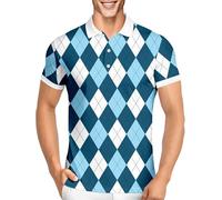PAGYMO Golf Shirts for Men Funny Golf Shirts for Men Crazy Golf Shirts for Men Golf Gifts, Aop-polo-103888, Medium