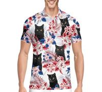 PAGYMO Golf Shirts for Men Funny Golf Shirts for Men Crazy Golf Shirts for Men Golf Gifts, Aop-polo-111666, Medium