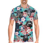 PAGYMO Golf Shirts for Men Funny Golf Shirts for Men Crazy Golf Shirts for Men Golf Gifts, Aop-polo-37698, Medium