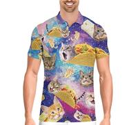 PAGYMO Golf Shirts for Men Funny Golf Shirts for Men Golf Outfits for Men Golf Clothing, Aop-polo-78188, XXL