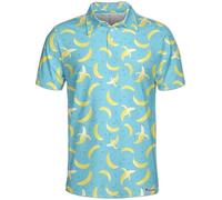 PAGYMO Golf Shirts for Men Funny Golf Shirts for Men Hawaiian Polo Shirts for Men Golf Gift, Aop-polo-92705, XL