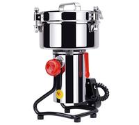 PAHION 3000G Swing Type Electric Grain Grinder Mill Stainless Steel 6-Blade 35000RPM 30S/55s Fast Grinding 0-5 Min Timer Overload Protection For Family Small Business Bulk Coffee Muesli Beans