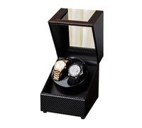 PAHION Dual Automatic Watch Winder with 2 Watches Storage Deluxe Watch Storage Box with 3 Rotation Modes Silent Motor for Men's and Women's Watches