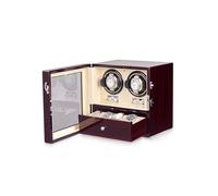 PAHION Watch Winder Automatic Watches Storage Display Box with Flexible Plush Pillow Quiet Japanese Motor 5 Rotation Mode Setting Fit Lady and Man Watches