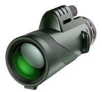 PAHTTO Monocular 80 x 100 Zoom, Monocular Telescope with Smartphone Holder and Stretchable Tripod, Monocular Telescope Waterproof for Bird Watching, Hunting, Travel, Concert, Outdoor Sports