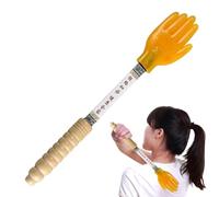 Pai Sha Board Massager - Five Finger Meridian Knock Massager with Non-Slip Handle, Silicone Five-Finger Meridian Patting, Multifunctional Full Guasha Board for SPA, Rear Legs, Arms