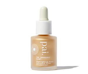 Pai Skincare | THE IMPOSSIBLE GLOW, Glow Drops Serum with Hyaluronic Acid, Certified Organic, Vegan, Cruelty Free - Champagne. 10ml