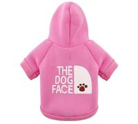 Paiaite Pink Chihuahua Dog Hoodie: Keep Your Pup Warm and Stylish with a 'The Dog Face' Printed Sweatshirt, Pet Clothes, and Sweater Coat All in One Perfect for Winter and Cool Summer Nights! XXXL