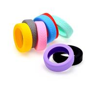 Paialco 16 Pack Luggage Wheel Covers Protectors Mixed colors Silicone Silencers for Suitcase Wheels