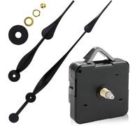 Paicreate Clock Mechanisms Battery Powered, Silent Quartz Mechanism Movement Kits, High Torque Movement Replacement for Crafters, Home Repair & Clock Makers