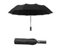 Paicreate Compact Travel Folding Umbrella,Durable Rain Windproof Portable Umbrella with Strong Ribs Reinforced Canopy Ergonomic Handle Auto Open/Close -Man & Woman umbrella