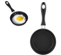 Paicreate Small Frying Pan, Mini Frying Pans for One Egg, Non-Stick Fryings Pan, Egg Fryings Pans, Portable Camping Cooking Omelet Pan for Gas Stove Induction Hob (12cm Frying pan)