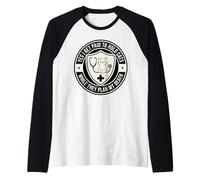 Paid to Hold Cats While They Plan My Death Vet Tech Raglan Baseball Tee