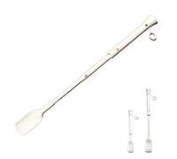 PAIDASHU Shoe Horn Long Handled 41-70cm Telescopic Shoe Horn Adjustable Length,Smooth surface,easy to carry.Fit for men, women, kids and seniors. Red