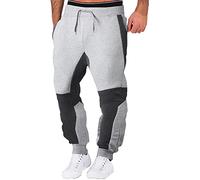 PAIDAXING Mens Drawstring Elastic Waist Joggers with Pockets Breathable Solid Color Running Walking Hiking Trousers Casual Loose Outwear Sports Sweatpants Track Bottoms M-3XL