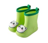 PAIDAXING Toddler Kids Wellies with Adorable Cartoon Prints Waterproof Rain Boots Anti-Slip Lightweight Comfort Water Shoes for Muddy Play, Beach Visits & Family Outings