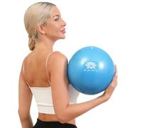 PAIDU Pilates Ball 10-inch Core Ball, Anti-explosion and Anti-slip Mini Yoga, suitable for Pilates, Yoga, Core Training, Physical Therapy, Balance, Stability, Stretching Exercises (black)