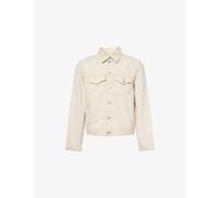 Paige Mens Paige Erickson Long-Sleeve Denim Jacket Ecru Natural L