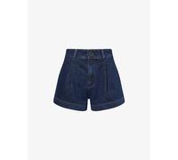 Paige Womens Paige Camille High-Rise Denim Shorts Ballast 25
