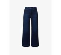 Paige Womens the Disco Anessa Distressed Mid-rise Wide-leg Cotton-blend Jeans 24