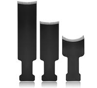 PAIKIUU 3 Pcs Set Balayage Board Hair Highlighting Board Coloring Dyeing Comb Tools Kit Tint Plate for Hairdressers Home Barber Shop